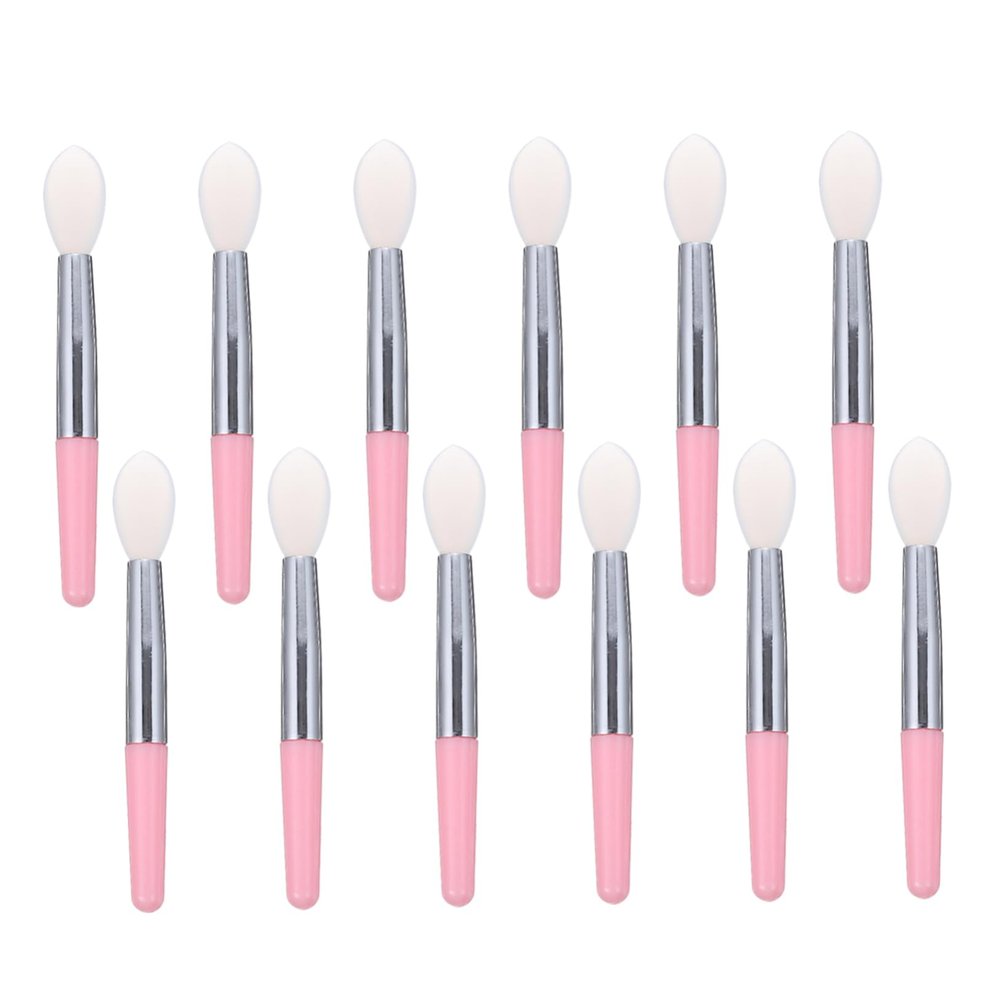 Ipetboom 24pcs Silicone Lip Makeup Applicator Brush Lipstick Lip Brush Set Handles for Daily Use Birthday and Special Occasions