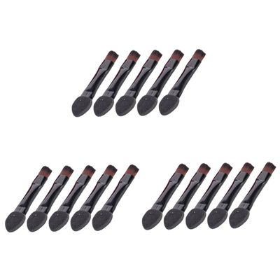 Ipetboom 150pcs Double-sided Eye Shadow Sponge Applicators Portable Makeup Tool for Women and Girls Blending Brush for Eye Looks Soft for Comfortable Application Black