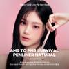 lilybyred AM9 to PM9 Survival Penliner Natural | Korean Soft Ash Tone Liquid Eyeliner, 0.1mm Ultra-Fine Brush, Quick-Dry, Smudge-Proof, Layerable Ash Pigment, Buildable Color, 0.035 oz. (01 Ash Black) view 2