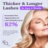 Keranique Lash Growth Serum - Eyelash Enhancer for Women with Thin & Brittle Lashes - Intense Boost for Long, Natural Eyelashes view 2