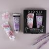 Dionis Goat Milk Skincare Lavender Lily Hand Cream Set of 2- Lavender & Love Scented 1oz Mini Lotions Gift Box For Dry Hands - Paraben Free Travel Size Moisturizer Packed with Vitamins & Minerals view 3