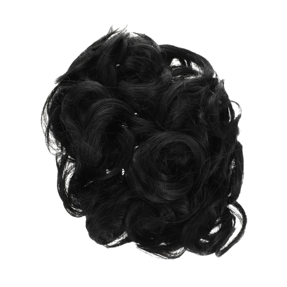 Ipetboom 3pcs Fashionable Curly Wig for Women Short Synthetic Hairpiece Gorgeous Cosplay Hair Wig Natural Looking Fake Hair for Daily Use and Special Occasions