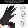 chemotex UV Nail Gloves, Professional UPF50+ Protection UV Gloves for Gel Manicures (Black) view 4