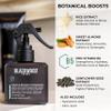 Blackwood For Men Hair & Beard Hydrator Spray (4oz) + Double Duty Beard & Body Scrubber Bundle - Vegan & Natural Leave-In Conditioner - Dual-Sided Men's Shower Tool view 4