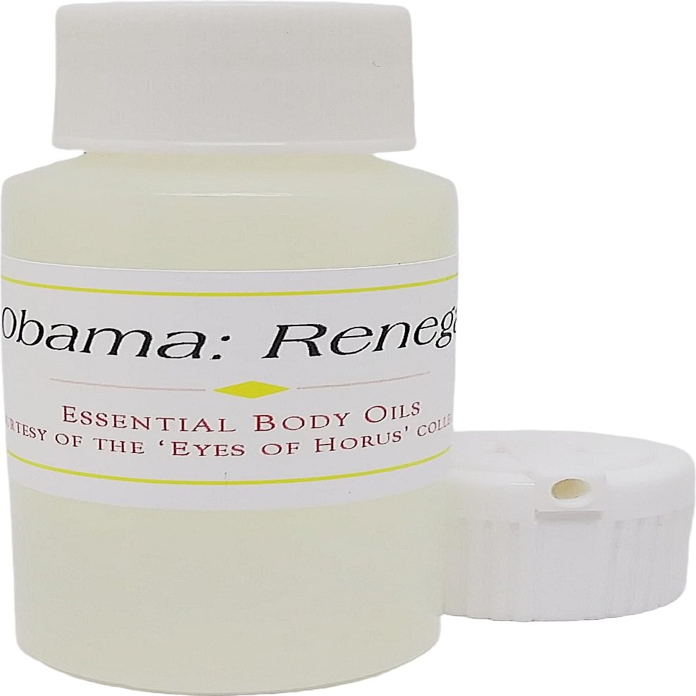 Barack Obama: Renegade - Type For Men Scented Body Oil Fragrance [Flip Cap - Clear - 1 oz.] - ID#28170