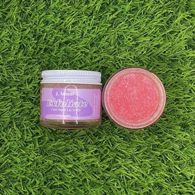 J. Amani All Natural Lip Scrub - Made with Organic Coconut Oil! 2oz (Coconut Hibiscus)
