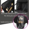 HJXGQJM Professional Cosmetic Case Rolling Makeup Train Case Portable Cosmetic TrolleyLarge Trolley Storage CaseTrolley Case Cosmetic Case with CastorsCosmetic Case Made of Oxford Cloth view 2