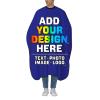 Twkzynj Unisex Custom Barber Cape, Personalized Salon Haircut Capes,Add Your Image Haircut Kit Hairdressing Apron for Home Salon and Barbershop, Dark Blue view 2