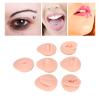 Body Piercing Practice Model, Simulation Silicone Body Part Model Piercing Practice Kit Ear Eye Nose Mouth Tongue Belly Model Body Part Display Set for Novice Piercer Show Piercing Jewelry view 3