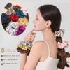 100% Pure Mulberry Silk Scrunchies - 16 Momme Hair Ties for Women, Girls with Curly, Thick or Thin Hair for Sleep (1, 02 Brown) view 4