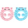 Totority Adjustable Infant Shower Cap Waterproof Baby Bath Hat with Ear Protection and Cartoon Design for Comfortable Toddler Shampooing view 1