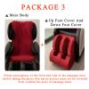 PHASFBJ Full Body Shiatsu Massage Chair Cover, Stretch Cotton Fabrics Recliner Wing Chair Slipcovers Dustproof Protective Scratch Covers for Cat and Dog,Package 3 view 3