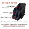 PHASFBJ Full Body Shiatsu Massage Chair Cover, Stretch Cotton Fabrics Recliner Wing Chair Slipcovers Dustproof Protective Scratch Covers for Cat and Dog,Package 3 view 4