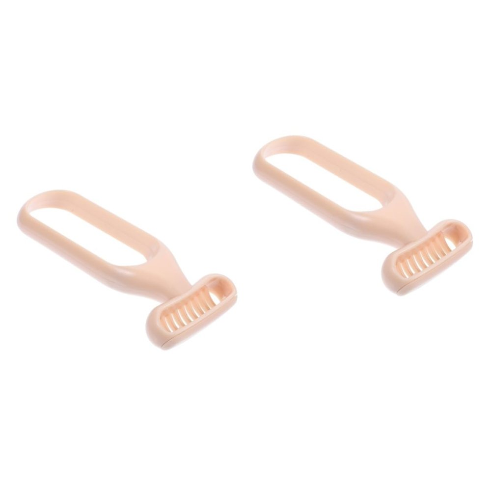 Mobestech 2pcs Body Hair Trimmer for Women Portable Armpit Hair Shaver Lightweight Travel Safe and Painless for Legs Tone