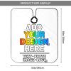 Twkzynj Custom Barber Cape Customize Barber Aprons Personalized Add Your Photo Logo Text Hairdressing Apron for Men or Women, White view 4