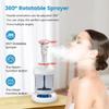 Nisperos Nano Ionic Facial Steamer - 360 Rotatable Sprayer - 40 Minutes Warm Mist - Humidifier - Professional Face Steamer for Facial Deep Cleaning (White) view 3
