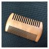 TERPON Wooden Beard Comb Static Wood Pocket Comb with Fine Coarse Teeth Fit for Beard Hair Mustaches Beard Hair Comb Maquiagem Wooden Hair Combs view 4