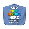 Twkzynj Custom Barber Cape Customize Barber Aprons Personalized Add Your Photo Logo Text Hairdressing Apron for Men or Women, Dutch Blue view 3