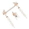 Angoily 3pcs Chinese Hair Stick Fork and Hair Comb Set Hanfu Headdress for Women Wedding Party Cosplay Photo Accessories view 1