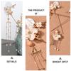 Angoily 3pcs Chinese Hair Stick Fork and Hair Comb Set Hanfu Headdress for Women Wedding Party Cosplay Photo Accessories view 4