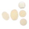Angoily 6pcs Loofah Bristle Bath Brush Comfortable Shower Body Sponge for Easy Cleansing and Exfoliating Elastic Band for Convenient Use Material for Skin Safety view 2
