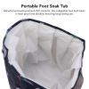 Collapsible Foot Bath Basin,Portable Foldable Foot Bath Tub with Handle for Soaking Feet Home Foot Spa Travel Water Bucket for Outdoor Camping Travel Soaking Feet(navy blue) view 4