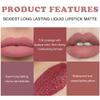 FYEBOO 4 Colors Tube Lipstick Set, Mate Velvet Lipstick Moisturizer & Smooth, Red Lip Stain Long Lasting 24 Hours Waterproof Lip Tinet (Set C) view 4