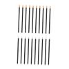 Angoily 2sets Disposable Eyeliner Brush Plastic Handle Nylon Bristles Eye Makeup Tools for Fade-free Application 100pcs*2 view 2