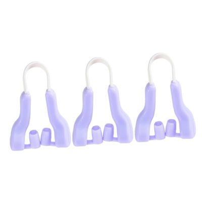 Angoily 3pcs Nose Shaping Clip Silicone Straightening Tool for Women Nose up Shaper Lift and Bridge Enhancement Comfortable Fit Easy to Use