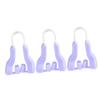 Angoily 3pcs Nose Shaping Clip Silicone Straightening Tool for Women Nose up Shaper Lift and Bridge Enhancement Comfortable Fit Easy to Use view 1
