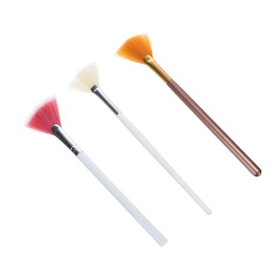 Angoily 9pcs Fan-shaped Makeup Brush for Women Highlighter Application Tools for Blush Face Powder and Blending for Home Use and Beginner Makeup Enthusiasts and Soft Bristles