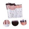 Angoily 30pcs Professional Makeup Brush Set Brush Makeup Set for Women Nylon Blush Cosmetics for Daily Professional Use view 4