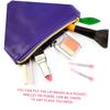 Angoily 4sets Lip Mask Brush Silicone Lip Brush Applicators Transparent Handles Travel-friendly Makeup Tool view 2