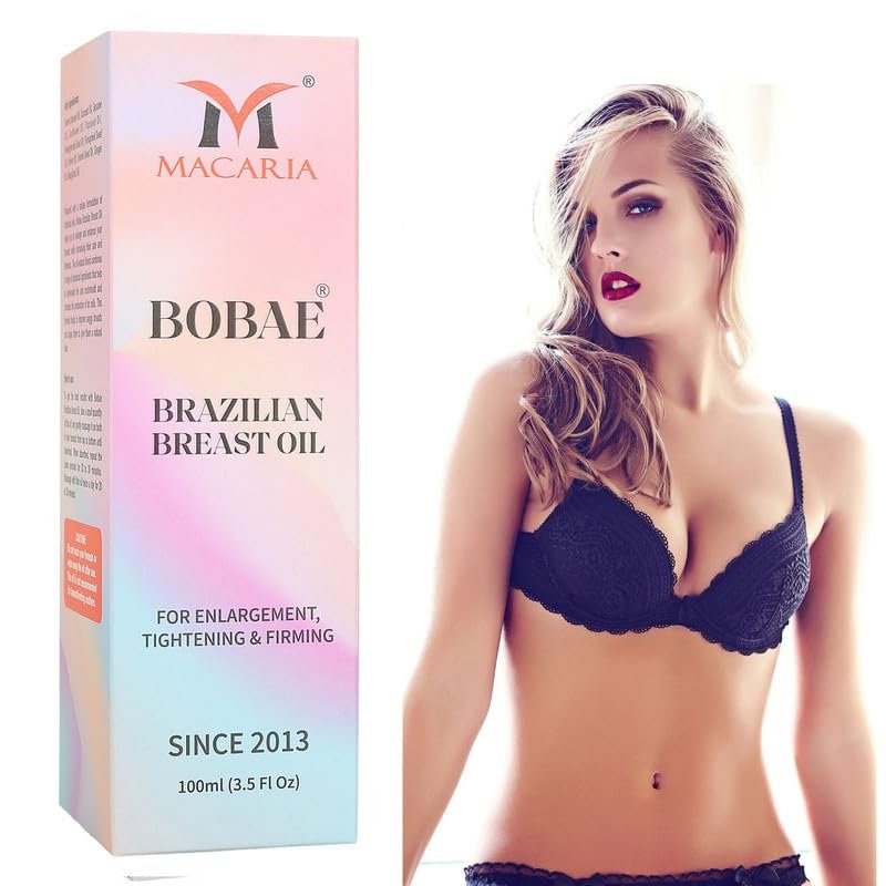 MACARIA Bobae Brazilian Breast enhancer enhancement enlargement growth Oil for bigger breast for women