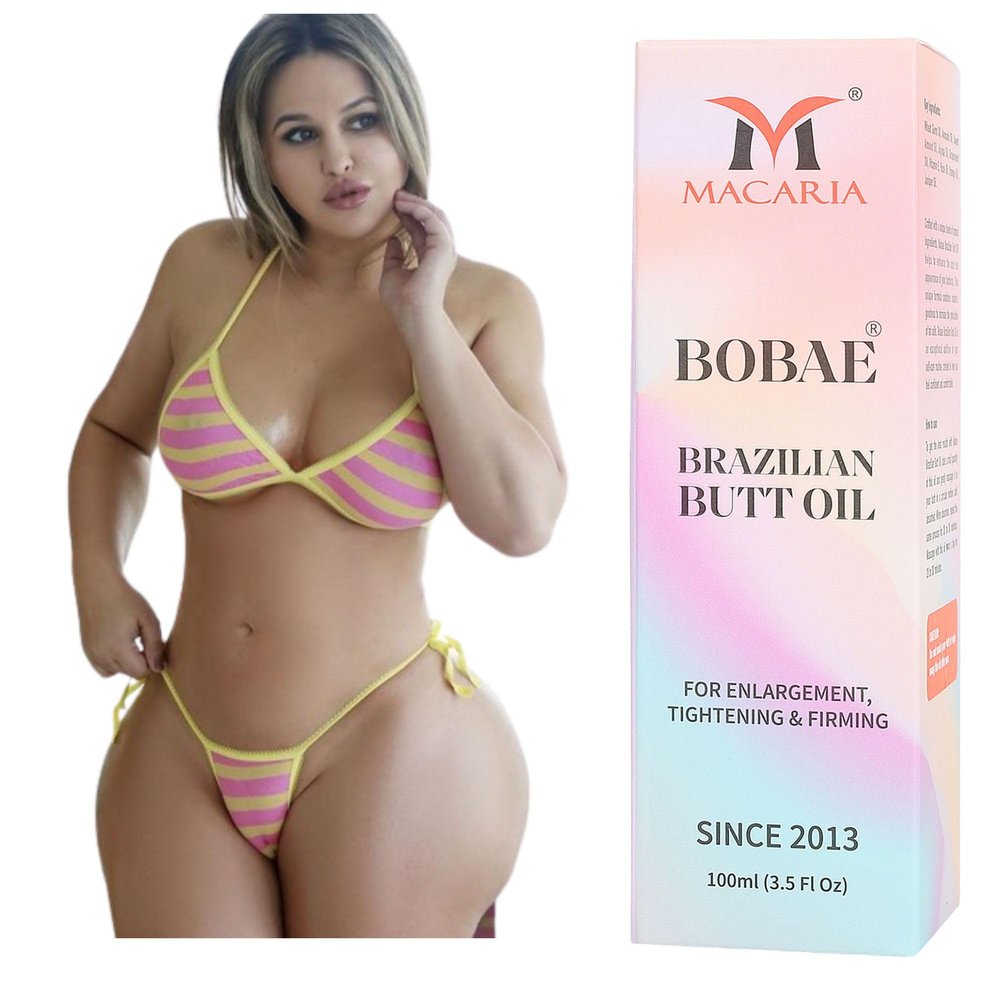 MACARIA Bobae Brazilian Butt Bum Oil for bigger Butt Bum fast