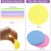 120 Count Compressed Facial Sponges, Face Cleansing Sponge for Estheticians Compress Exfoliating Spa Wash Round Makeup Removal Pads for Women view 2
