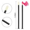 100 Pack Disposable Lip Brushes Lipstick Wands Lip Gloss Applicator Brush Makeup Tool Make Up Applicators Perfect Beauty Cosmetic Kits Mascara Wand Set Lash Spoolies for Eyelash Extensions (Black) view 2