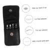 Angoily 2sets Stainless Steel Eyebrow Tweezers Practical Eyebrow Clip Beauty Tool Ergonomic Handle for Friends view 2