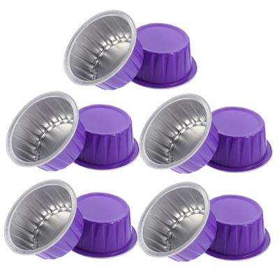 Angoily 10pcs Foil Wax Melting Bowls for Hair Removal for Home and Salon Use for Body Parts