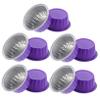 Angoily 10pcs Foil Wax Melting Bowls for Hair Removal for Home and Salon Use for Body Parts view 1