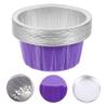 Angoily 10pcs Foil Wax Melting Bowls for Hair Removal for Home and Salon Use for Body Parts view 3