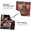 Angoily 5pcs Multi-Function Nose Hair Trimmer Nose Hair Clip with Leather Case Portable Design for Easy Grooming for Men Personal Care view 3