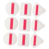 Angoily 9pcs Facial Powder Puff Makeup Puff for Foundation Dry Wet Dual Use Soft and Delicate Face view 1