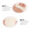 Housoutil 18 Pcs Loofah Bath Towel Natural Rubbing Loofah Sponge Pad Caress Exfoliate Scrub Thick Mesh Washing Net Spa Towels Cotton Exfoliating Loofah Pads Bathing Body Beige Nylon Rope view 2