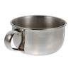 Housoutil Shave Mug 4 Pcs Shaving Soap Bowl Cream Bowl Shaving Machines for Men Head Shavers for Men Shaving Cup Men Shaving Bowl Shave Cream Practical Shaving Bowl of Stainless Steel Silver view 1