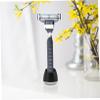 3pcs Shaver Stand Razor Base Shaving Brush Stand Shaving Razor Holder Shaving Razor Stand view 2