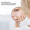 30X Magnifying Mirror, Sided Round Mirror, 6 Inch Magnified Mirror with 3 Suction Cups, Suction Cup Magnifying Mirror for Makeup, Eyebrow Trimming, Travel (Gold) view 2