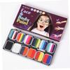 Ipetboom 1set Washable Body Face Paint Kit Brushes for Halloween Cosplay Palette for Boys and Girls and Adults Easy to Clean Non- for Parties and Festivals view 3