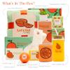 The Love Crate Co. Self Care Package for Women  Thinking of You Self Care Kit, Orange Birthday Box for Her, Get Well Soon Basket, Spa Treat for Women, After Surgery Care Package, Thoughtful Gift Idea view 2