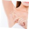 Gatuida 2pcs Body Hair Trimmer for Women Manual Armpit and Leg Hair Remover Design for Safe Shaving Portable Personal Grooming Tool for Home Travel Use view 2